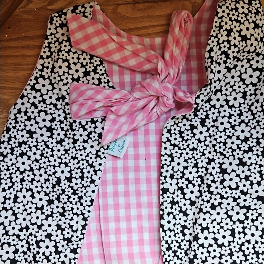 Floral Kids Matching Set with Pink Accents - Picture 6 of 7